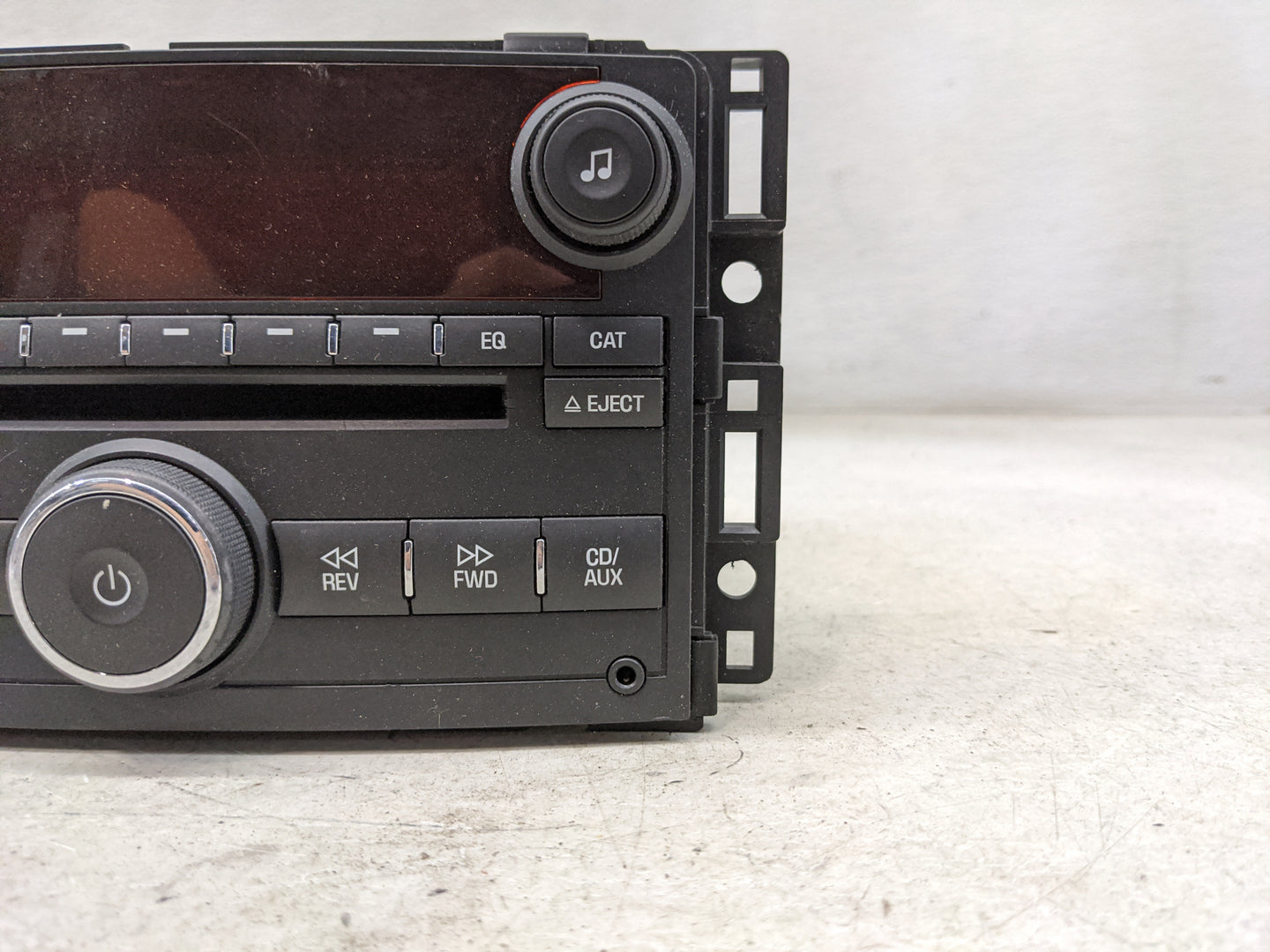 2006-2007 Saturn Ion Radio AM FM Cd Player Receiver Replacement P/N:15878975 GQ-JG166Y Fits Fits 2006 2007 OEM Used Auto Par