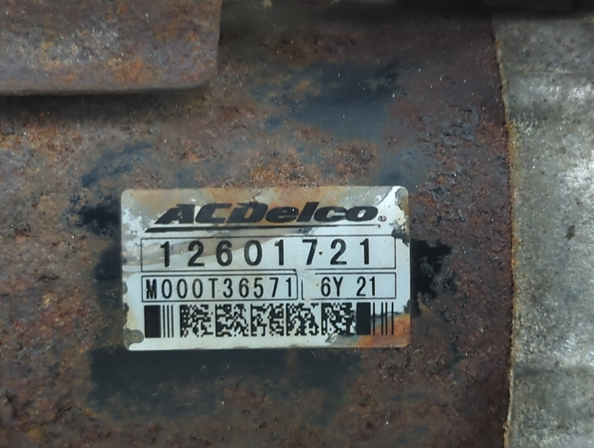 2007 Saturn Outlook Car Starter Motor Solenoid OEM P/N:12601721 Fits OEM Used Auto Parts - Oemusedautoparts1.com