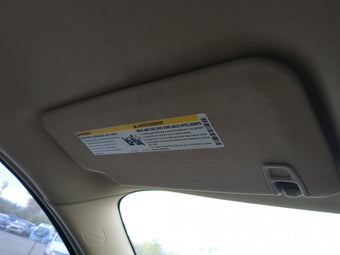 compare product 2007 Saturn Outlook Sun Visor Shade Replacement Driver Left Mirror Fits OEM Used Auto Parts