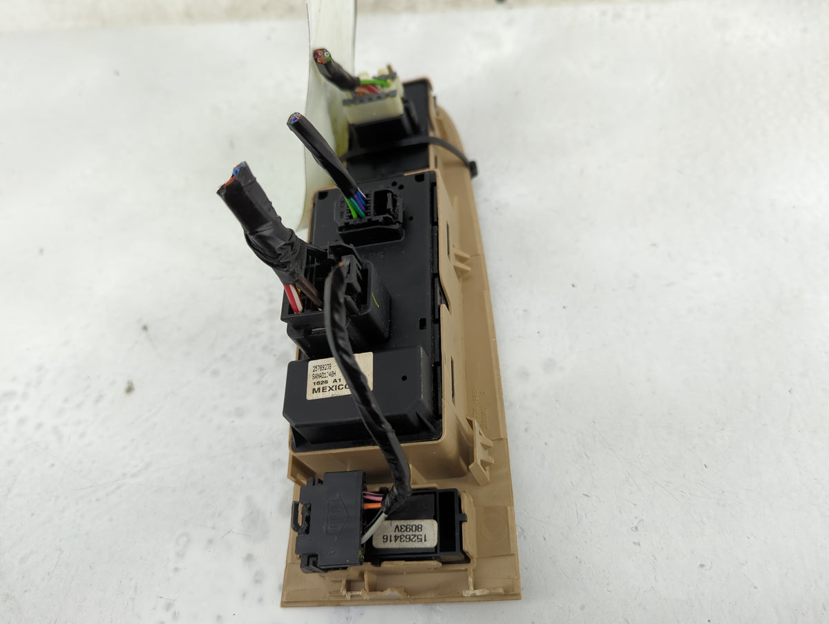 2007 Saturn Outlook Master Power Window Switch Replacement Driver Side Left Fits OEM Used Auto Parts - Oemusedautoparts1.com