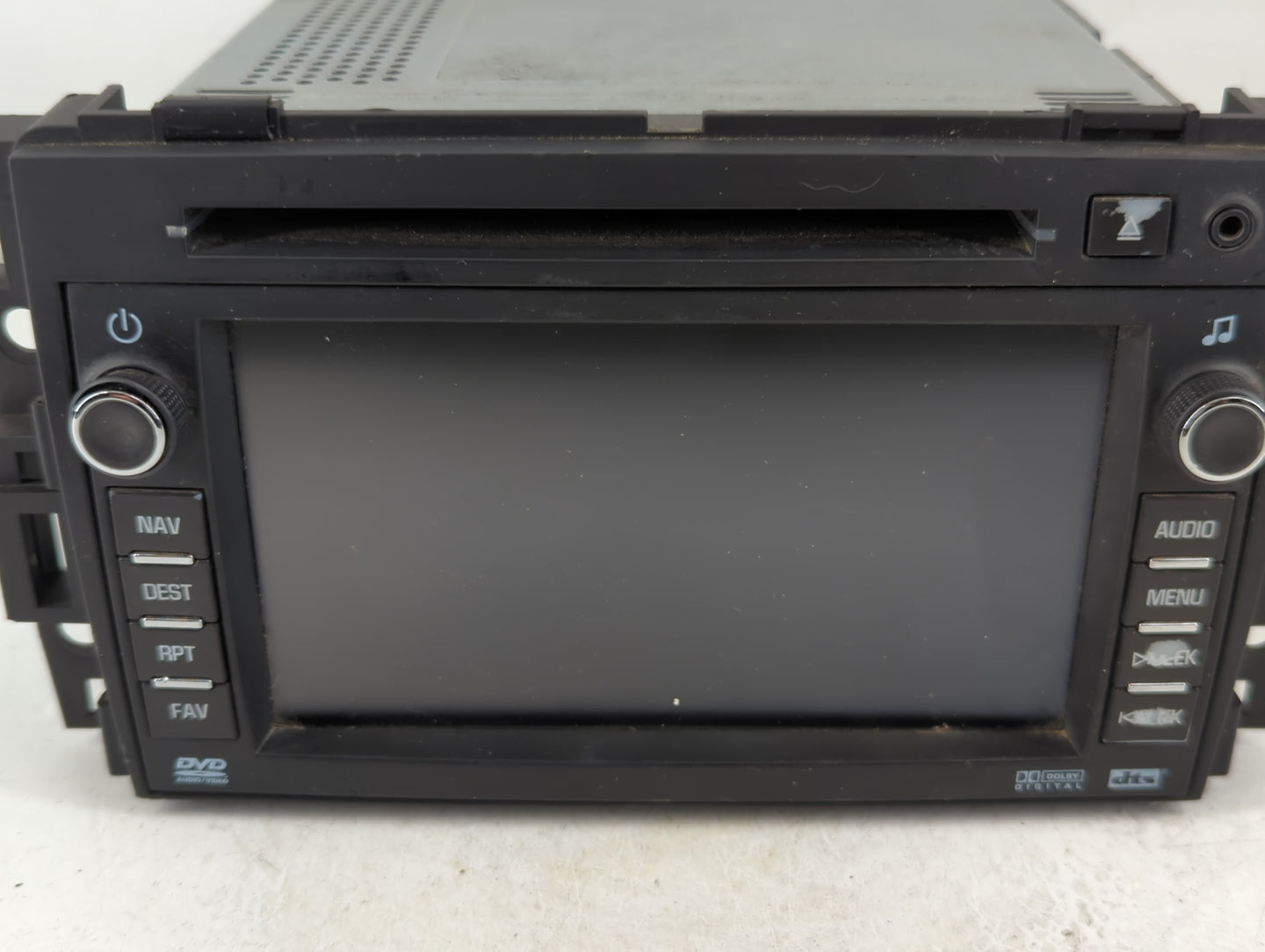 2007 Saturn Outlook Radio AM FM Cd Player Receiver Replacement P/N:15906632 25815341 Fits OEM Used Auto Parts - Oemusedautop