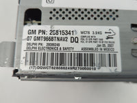 2007 Saturn Outlook Radio AM FM Cd Player Receiver Replacement P/N:15906632 25815341 Fits OEM Used Auto Parts - Oemusedautop