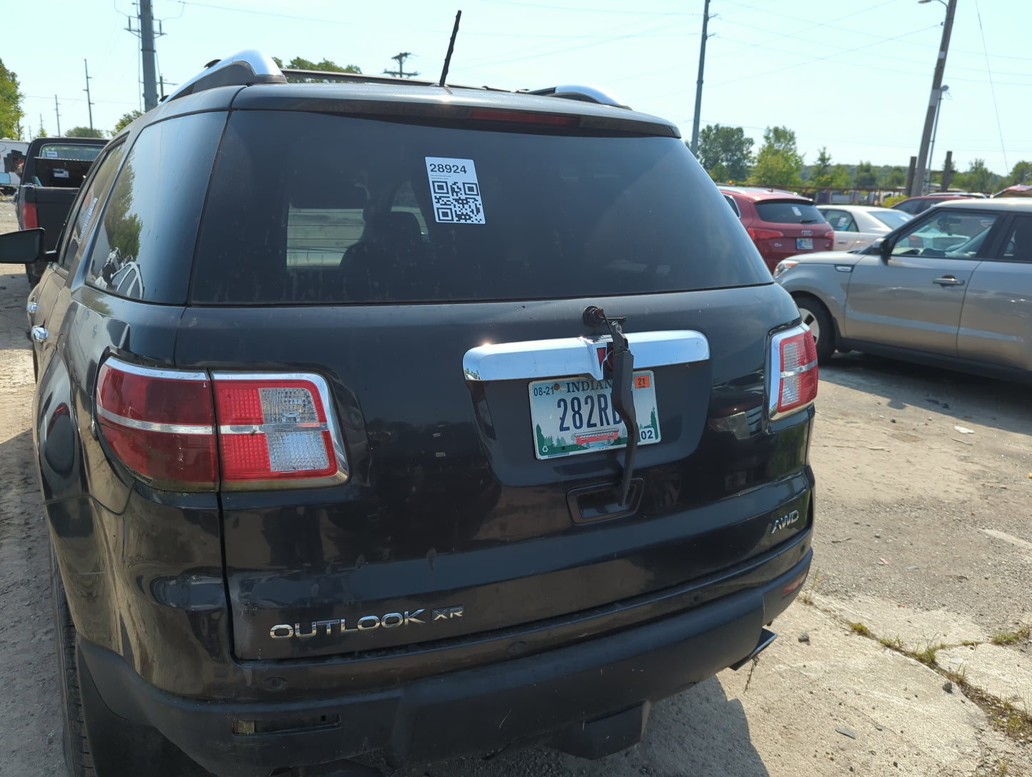 2007 Saturn Outlook Trunk/decklid/hatch/tailgate Oem - Oemusedautoparts1.com
