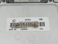 2007 Saturn Outlook PCM Engine Control Computer ECU ECM PCU OEM P/N:12615418 12605843 OEM Used Auto Parts - Oemusedautoparts