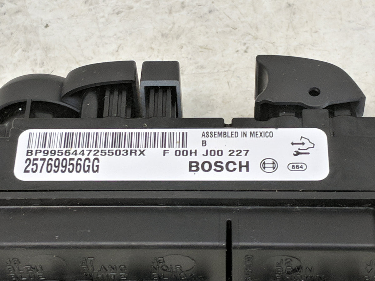 2007-2010 Saturn Outlook Master Power Window Switch Replacement Driver Side Left Fits Fits 2007 2008 2009 2010 OEM Used Auto