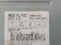 2007 Saturn Outlook Radio AM FM Cd Player Receiver Replacement P/N:25802584 Fits OEM Used Auto Parts - Oemusedautoparts1.com