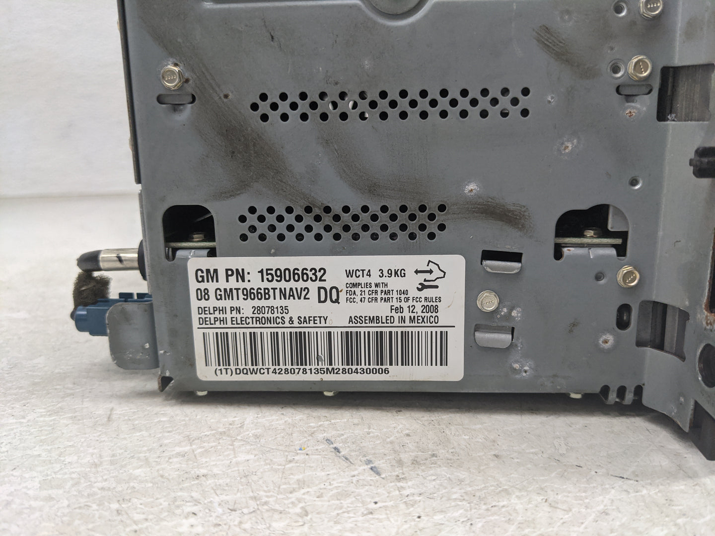 2007 Saturn Outlook Audio Cd Disc Player - Oemusedautoparts1.com