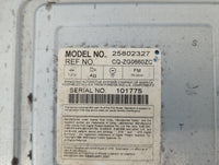 2007 Saturn Outlook Radio AM FM Cd Player Receiver Replacement P/N:CQ-ZG0660ZC 101775, 25802327 Fits OEM Used Auto Parts - O
