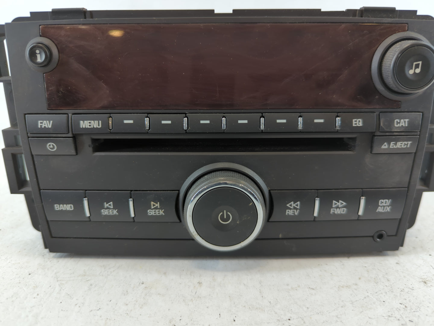 2007 Saturn Outlook Am Fm Cd Player Radio Receiver - Oemusedautoparts1.com