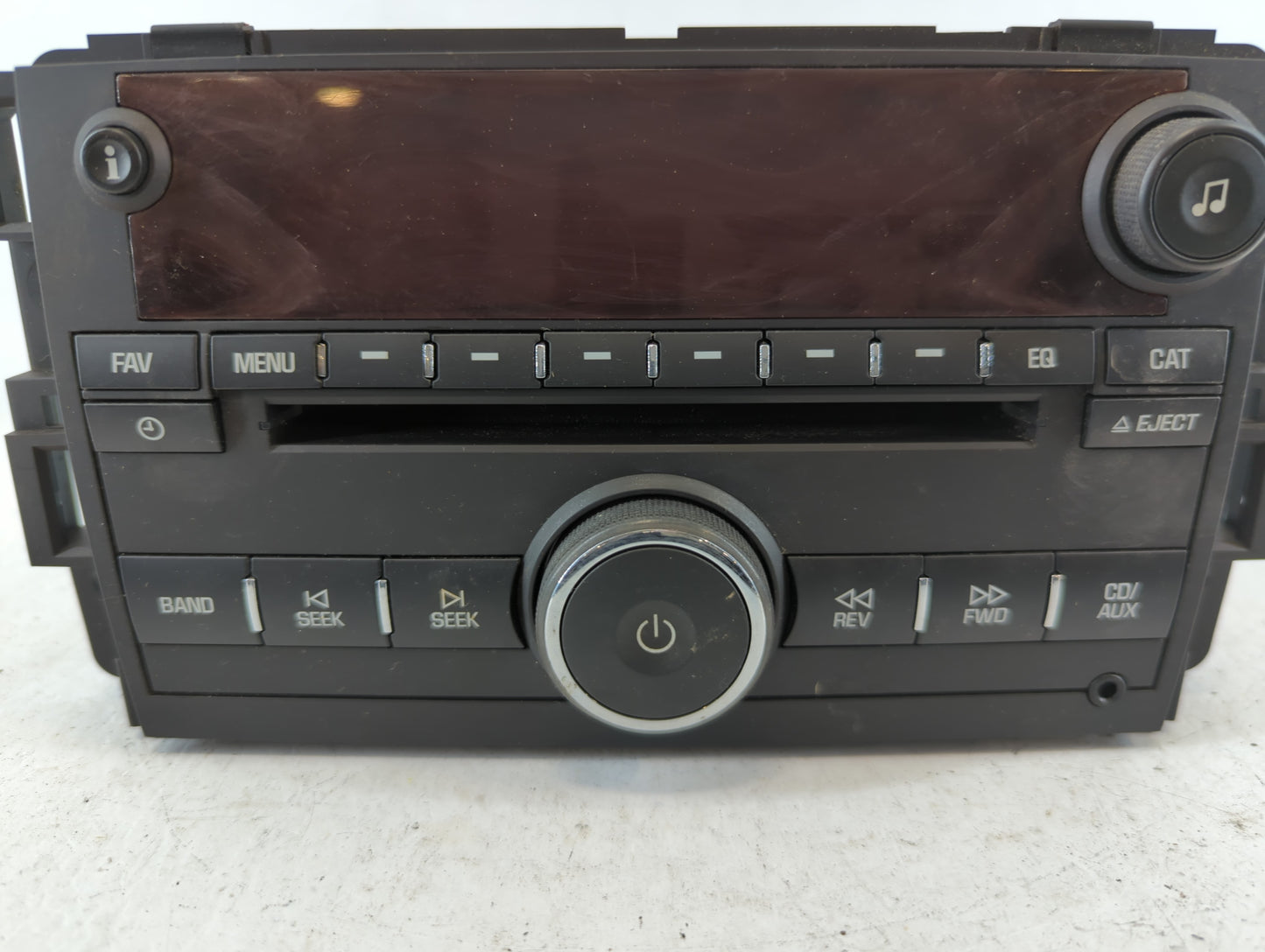 2007 Saturn Outlook Am Fm Cd Player Radio Receiver - Oemusedautoparts1.com