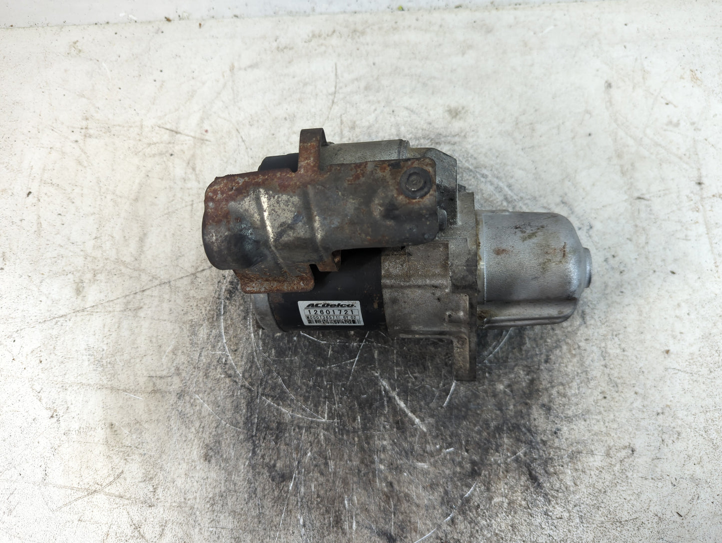 2007 Saturn Outlook Car Starter Motor Solenoid OEM P/N:M000T36571 12601721 Fits OEM Used Auto Parts - Oemusedautoparts1.com