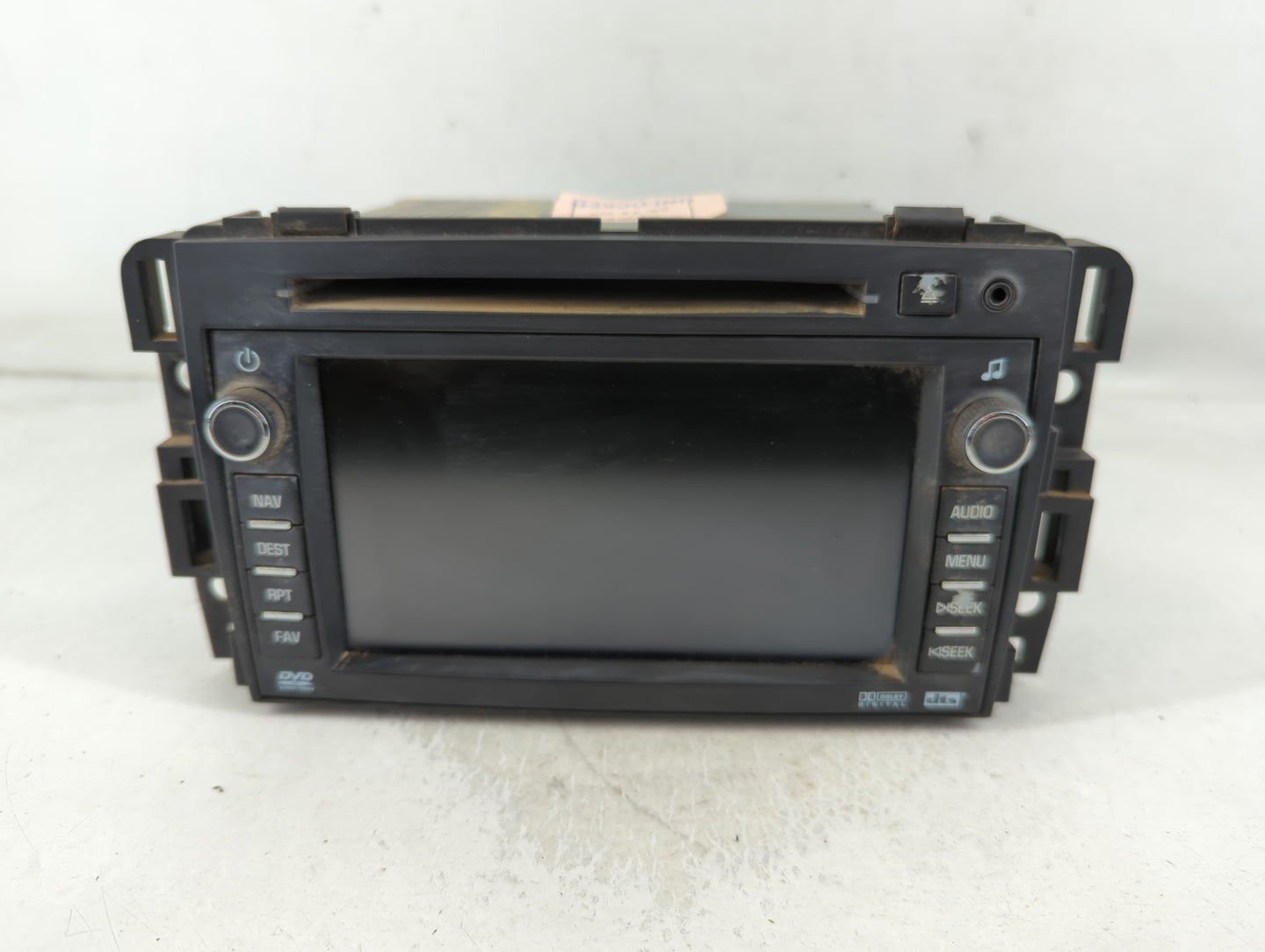 2007 Saturn Outlook Radio AM FM Cd Player Receiver Replacement P/N:15906632 25815341 Fits OEM Used Auto Parts - Oemusedautop