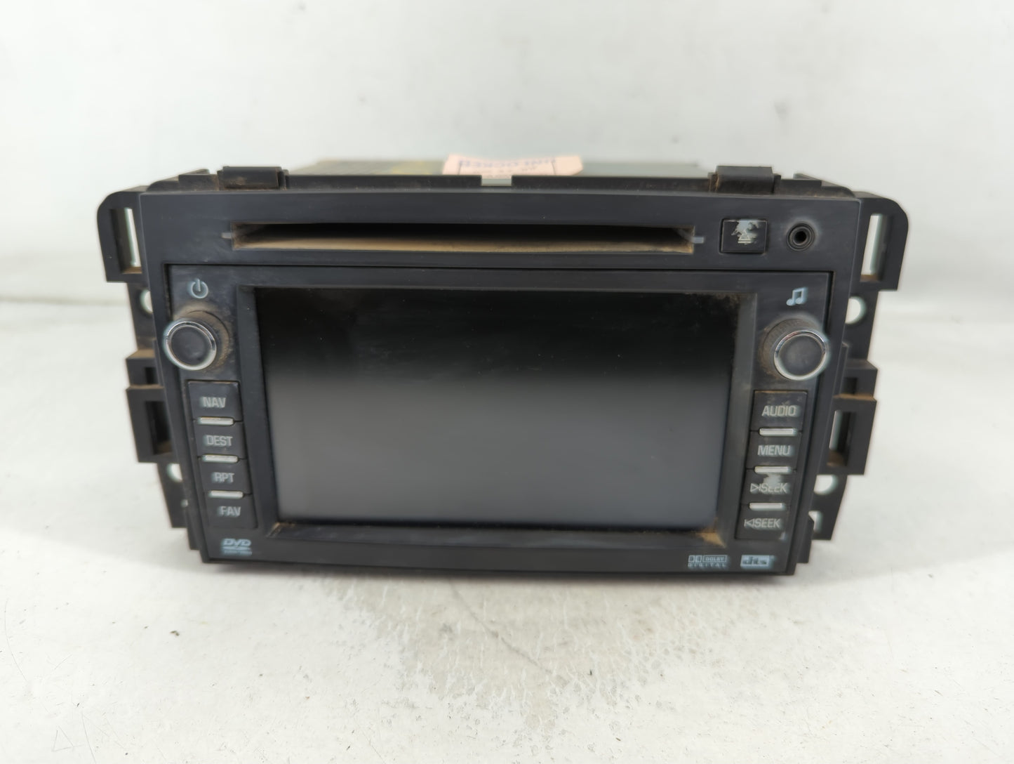 2007 Saturn Outlook Radio AM FM Cd Player Receiver Replacement P/N:15906632 25815341 Fits OEM Used Auto Parts - Oemusedautop