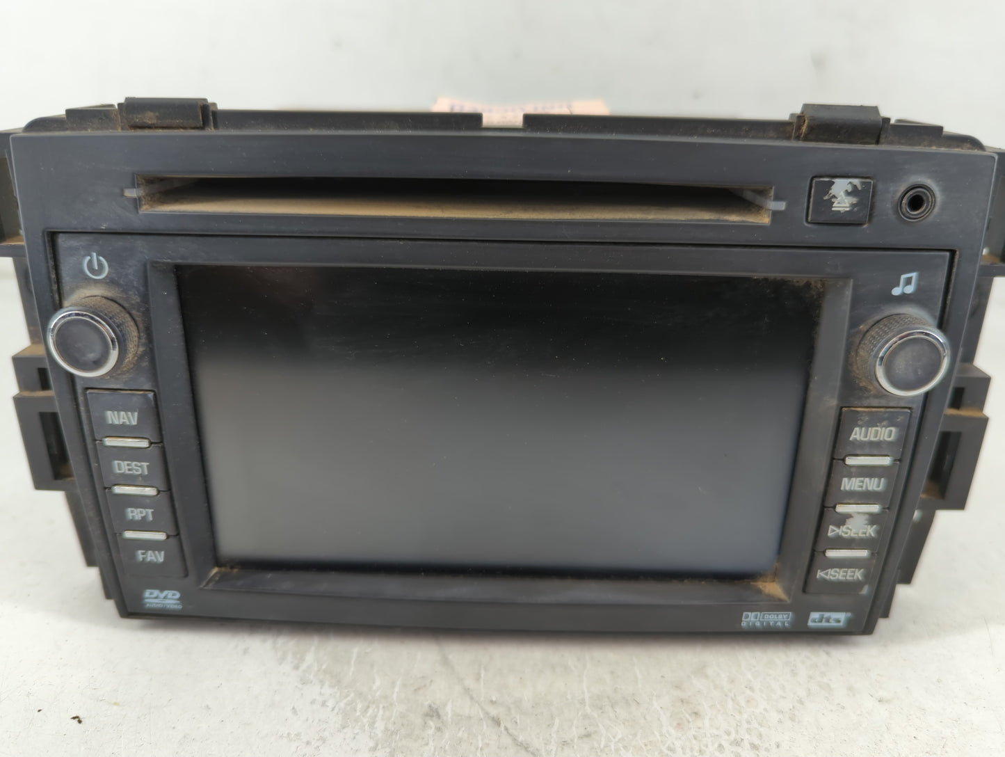 2007 Saturn Outlook Radio AM FM Cd Player Receiver Replacement P/N:15906632 25815341 Fits OEM Used Auto Parts - Oemusedautop