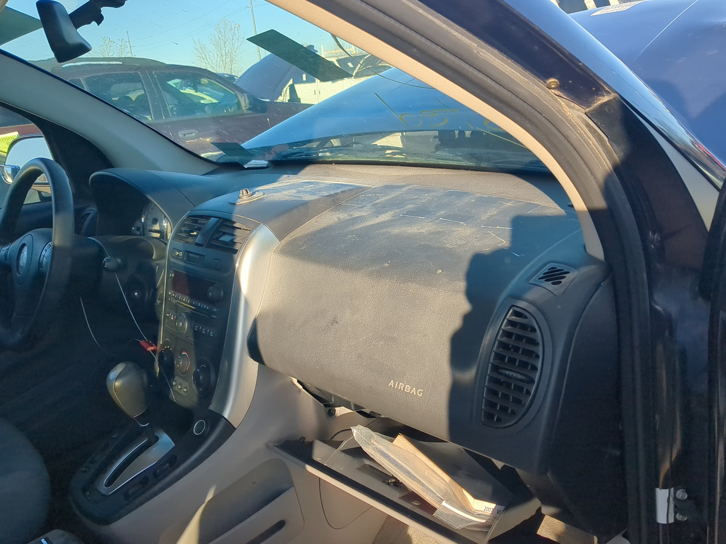 2006-2007 Saturn Vue Air Bag Passenger Right Dashboard OEM Fits Fits 2006 2007 OEM Used Auto Parts - Oemusedautoparts1.com