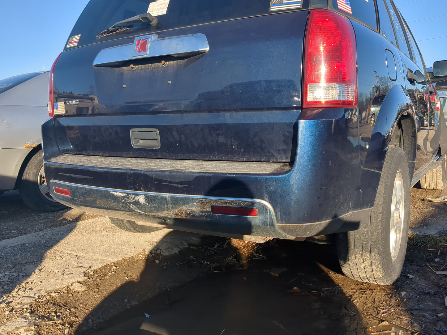 2006-2007 Saturn Vue Rear Bumper Assembly Oem - Oemusedautoparts1.com