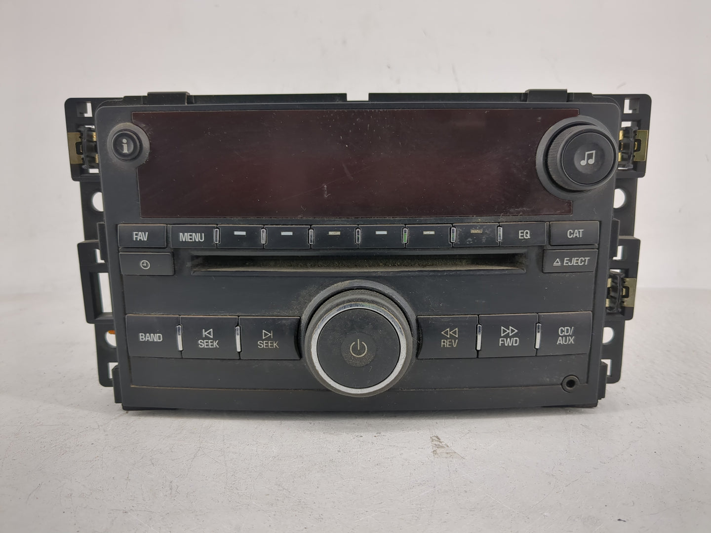 2006-2007 Saturn Vue Radio AM FM Cd Player Receiver Replacement P/N:15850682 Fits Fits 2006 2007 OEM Used Auto Parts - Oemus