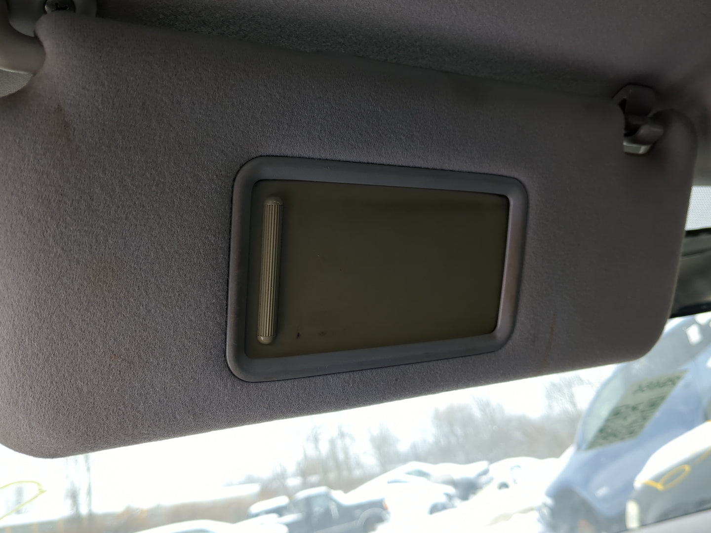 2007-2008 Scion Tc Sun Visor Shade Replacement Driver Left Mirror Fits Fits 2007 2008 OEM Used Auto Parts - Oemusedautoparts