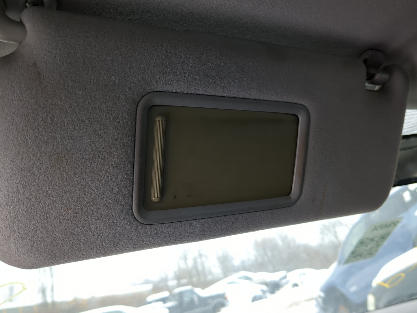 2007-2008 Scion Tc Sun Visor Shade Replacement Driver Left Mirror Fits Fits 2007 2008 OEM Used Auto Parts - Oemusedautoparts
