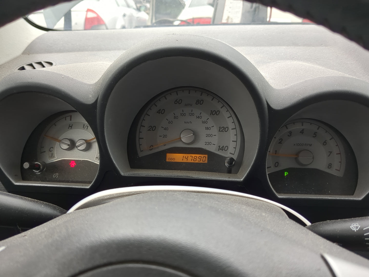 2007-2010 Scion Tc Instrument Cluster Speedometer Gauges Fits Fits 2007 2008 2009 2010 OEM Used Auto Parts - Oemusedautopart