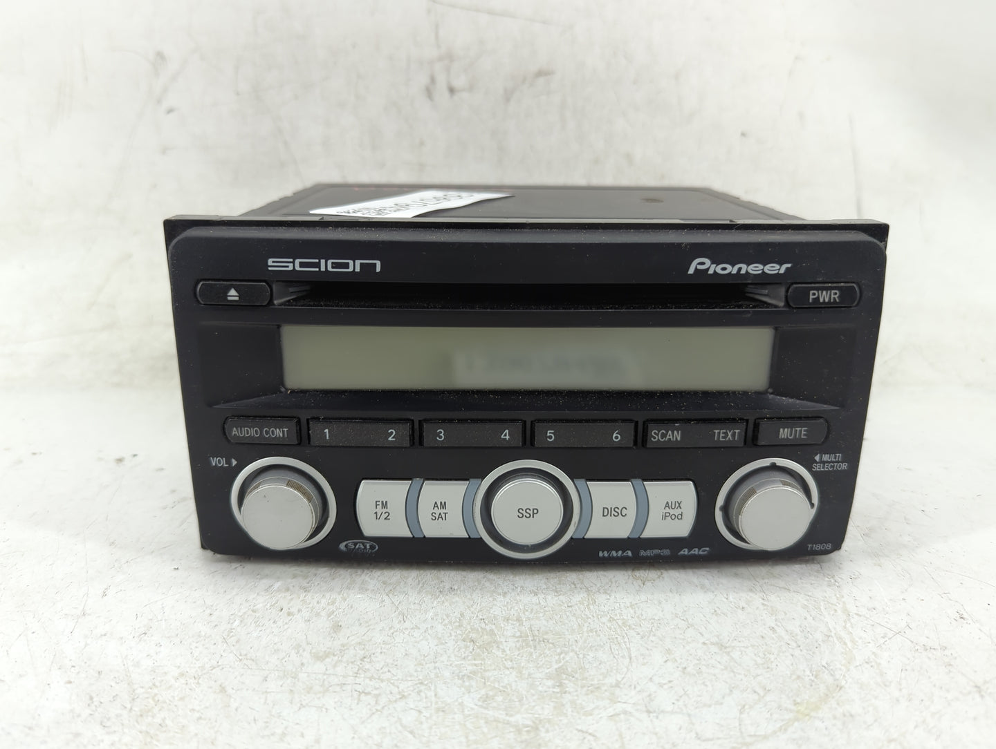 2006-2007 Scion Tc Radio AM FM Cd Player Receiver Replacement P/N:PT546-00080 Fits Fits 2006 2007 OEM Used Auto Parts - Oemu