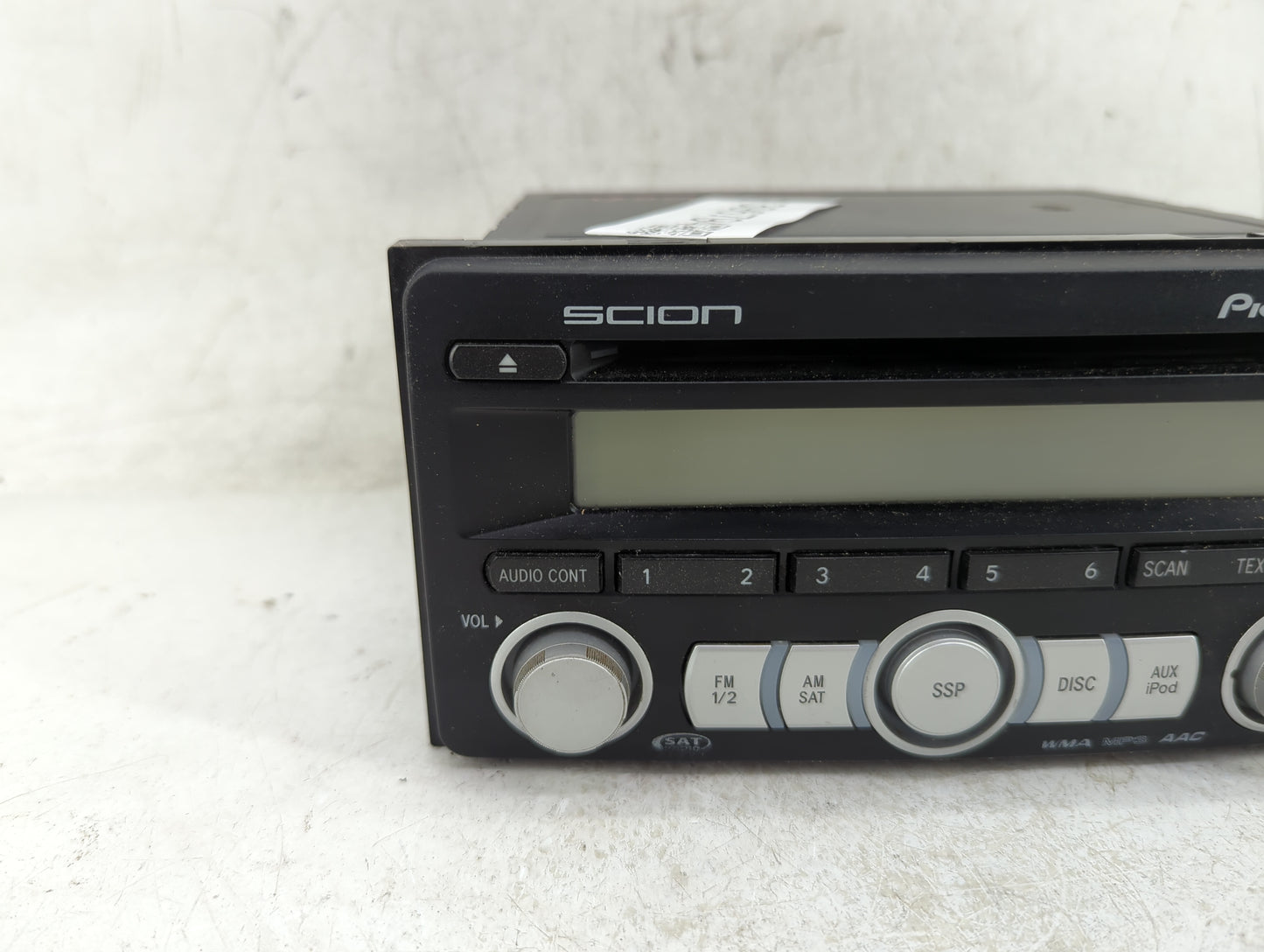 2006-2007 Scion Tc Radio AM FM Cd Player Receiver Replacement P/N:PT546-00080 Fits Fits 2006 2007 OEM Used Auto Parts - Oemu