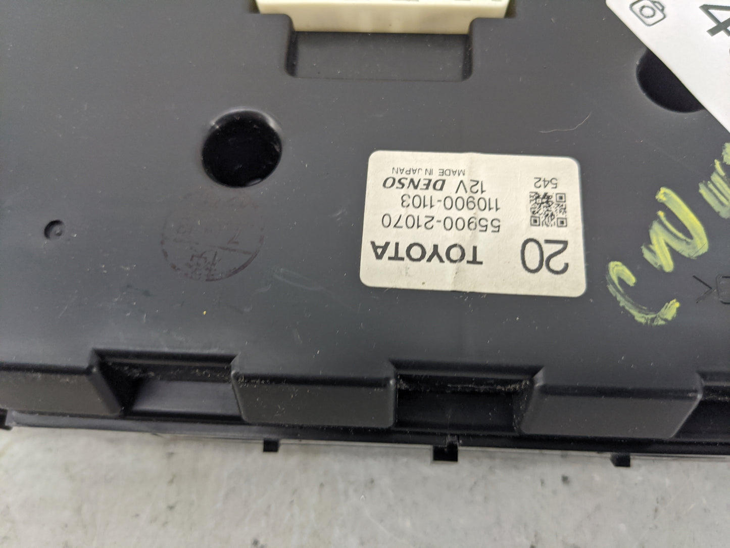 2005-2007 Scion Tc Climate Control Module Temperature AC/Heater Replacement P/N:55900-21070 110900-1103 Fits Fits 2005 2006 