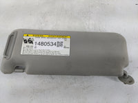 2007 Scion Tc Sun Visor Shade Replacement Passenger Right Mirror Fits OEM Used Auto Parts - Oemusedautoparts1.com