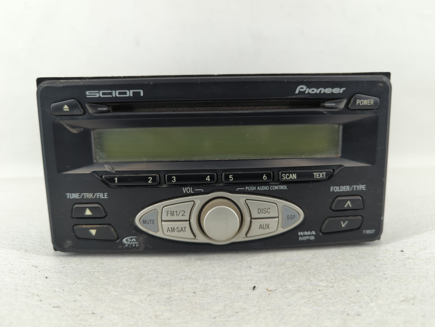 2006-2007 Scion Tc Radio AM FM Cd Player Receiver Replacement P/N:08600-21800 Fits Fits 2006 2007 OEM Used Auto Parts - Oemu