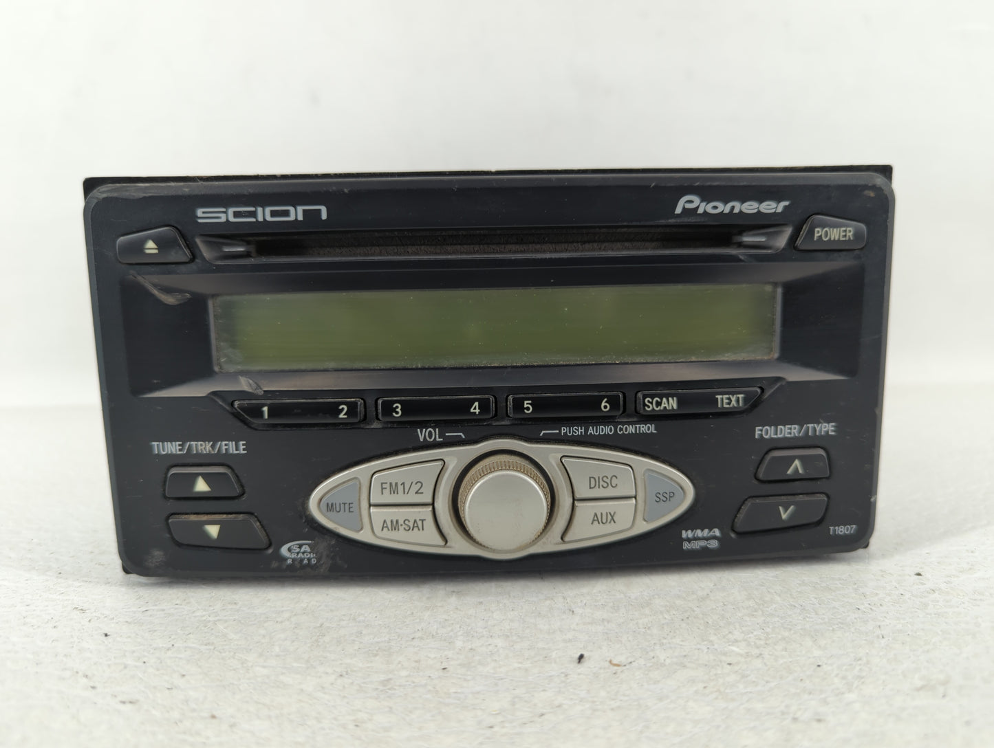2006-2007 Scion Tc Radio AM FM Cd Player Receiver Replacement P/N:08600-21800 Fits Fits 2006 2007 OEM Used Auto Parts - Oemu