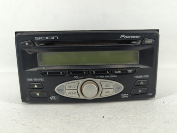 2006-2007 Scion Tc Radio AM FM Cd Player Receiver Replacement P/N:08600-21800 Fits Fits 2006 2007 OEM Used Auto Parts - Oemu
