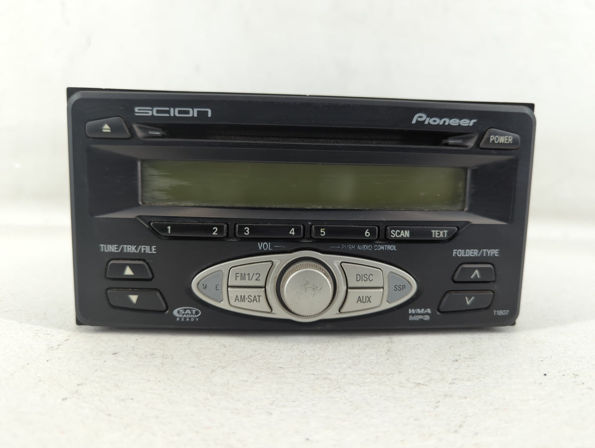 2006-2007 Scion Tc Am Fm Cd Player Radio Receiver 548921 - Oemusedautoparts1.com