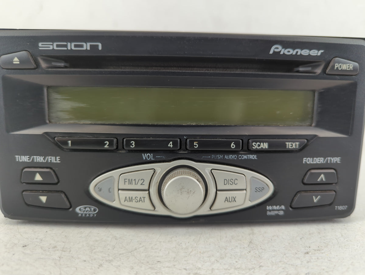 2006-2007 Scion Tc Am Fm Cd Player Radio Receiver 548921 - Oemusedautoparts1.com