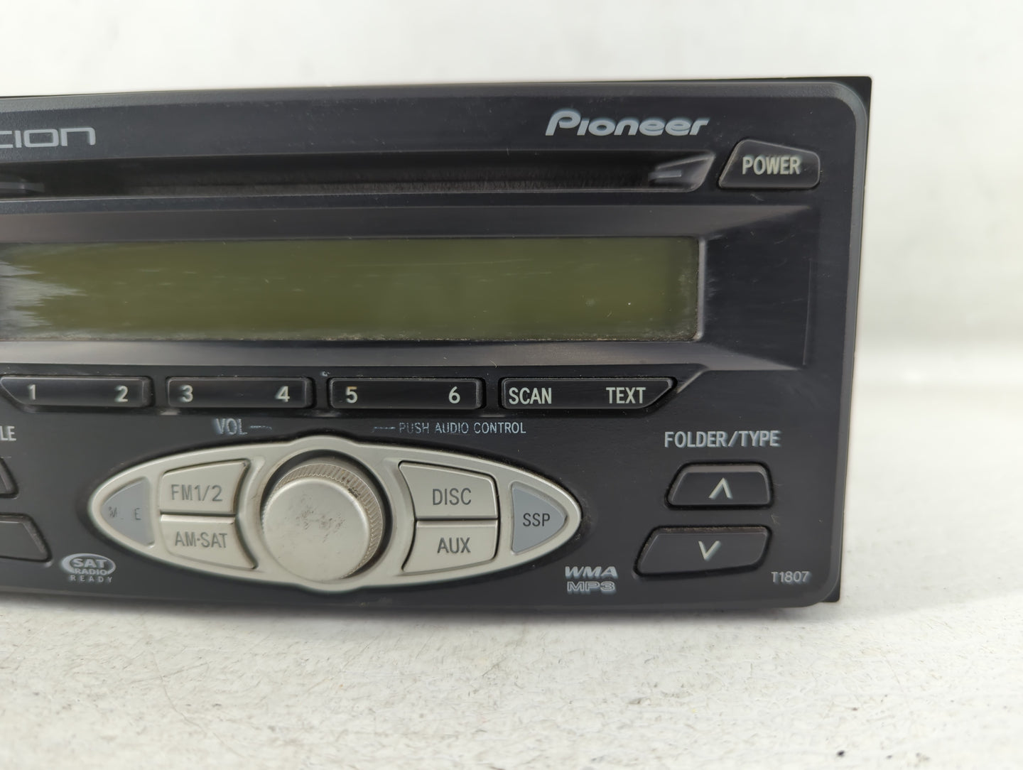 2006-2007 Scion Tc Am Fm Cd Player Radio Receiver - Oemusedautoparts1.com