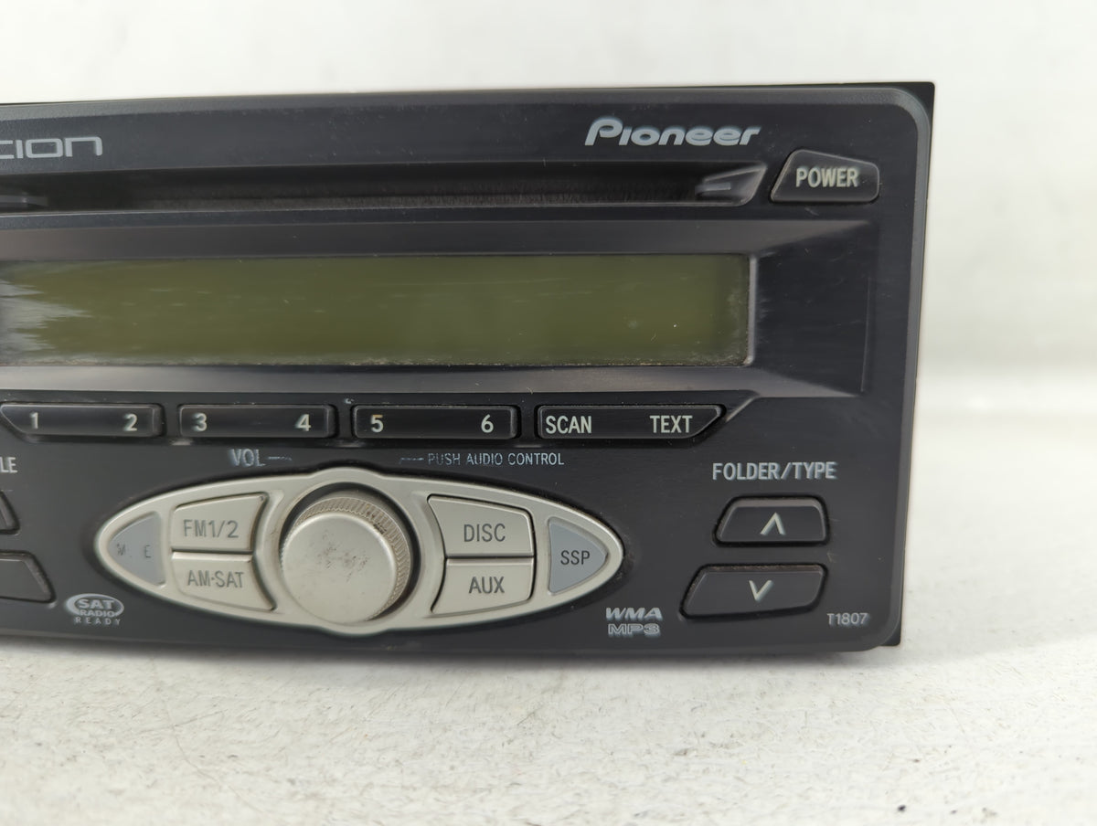 2006-2007 Scion Tc Am Fm Cd Player Radio Receiver 548921 - Oemusedautoparts1.com