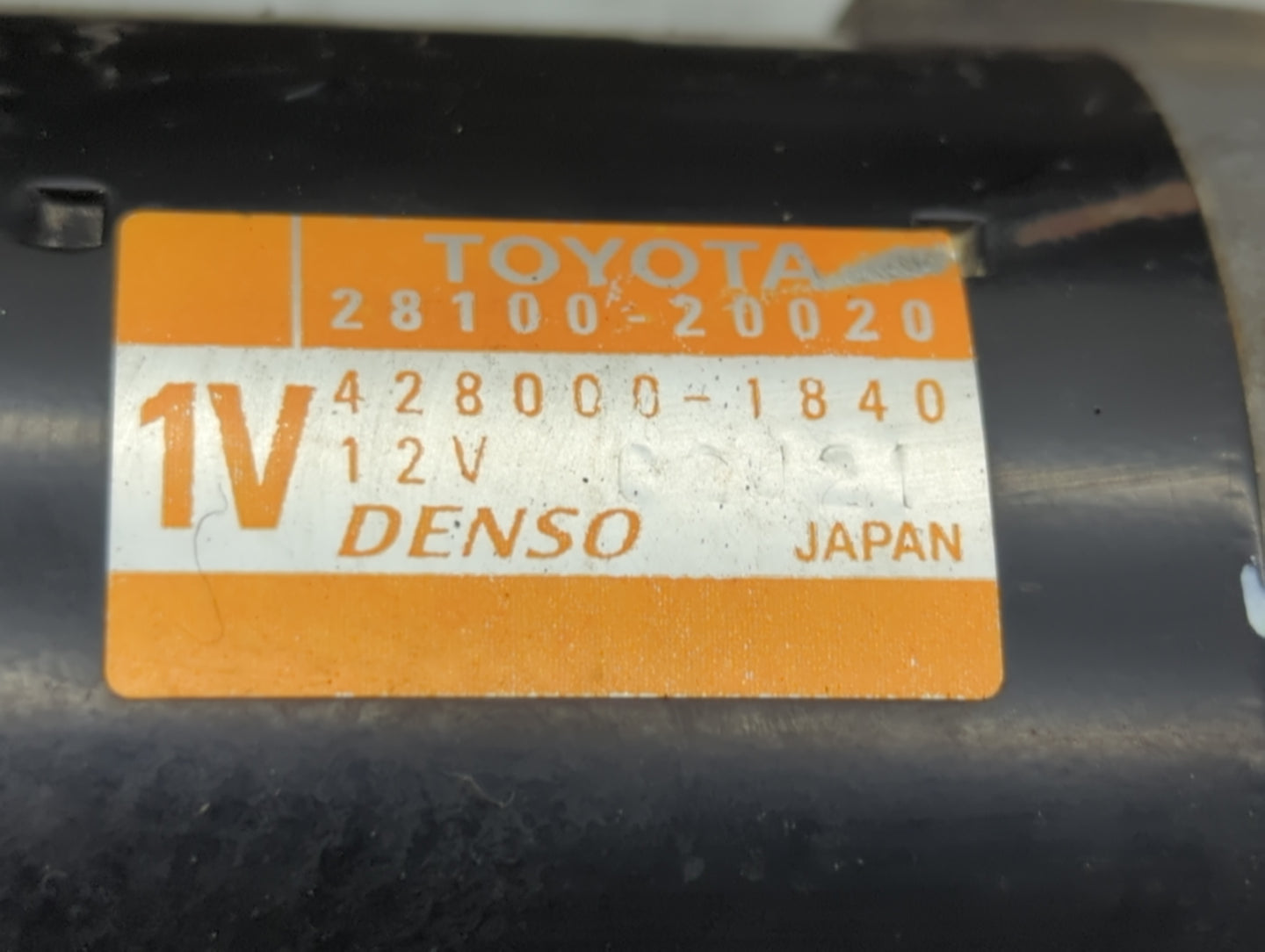 2006-2010 Scion Tc Car Starter Motor Solenoid OEM P/N:428000-1840 28100-20020 Fits OEM Used Auto Parts - Oemusedautoparts1.c