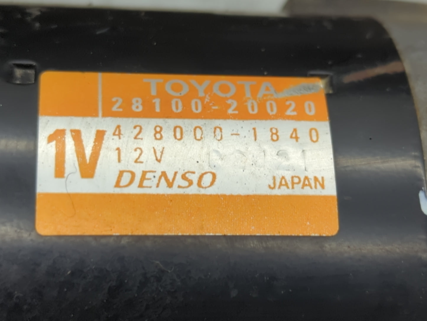 2006-2010 Scion Tc Car Starter Motor Solenoid OEM P/N:428000-1840 28100-20020 Fits OEM Used Auto Parts - Oemusedautoparts1.c