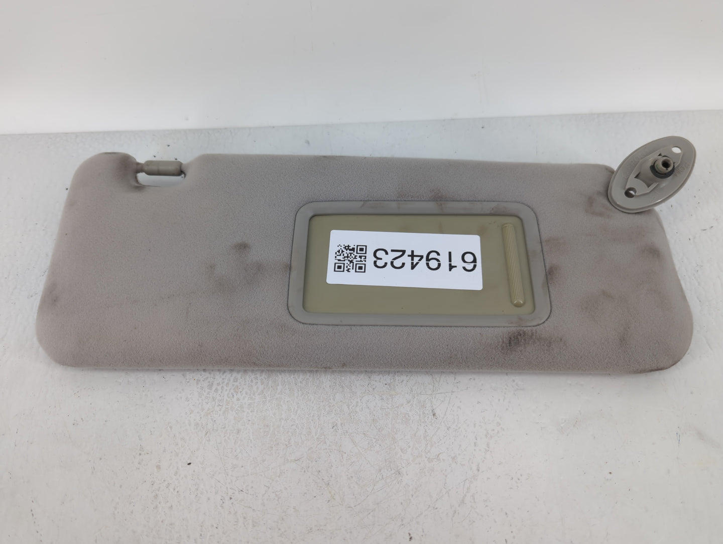 2007 Scion Tc Sun Visor Shade Replacement Passenger Right Mirror Fits OEM Used Auto Parts - Oemusedautoparts1.com