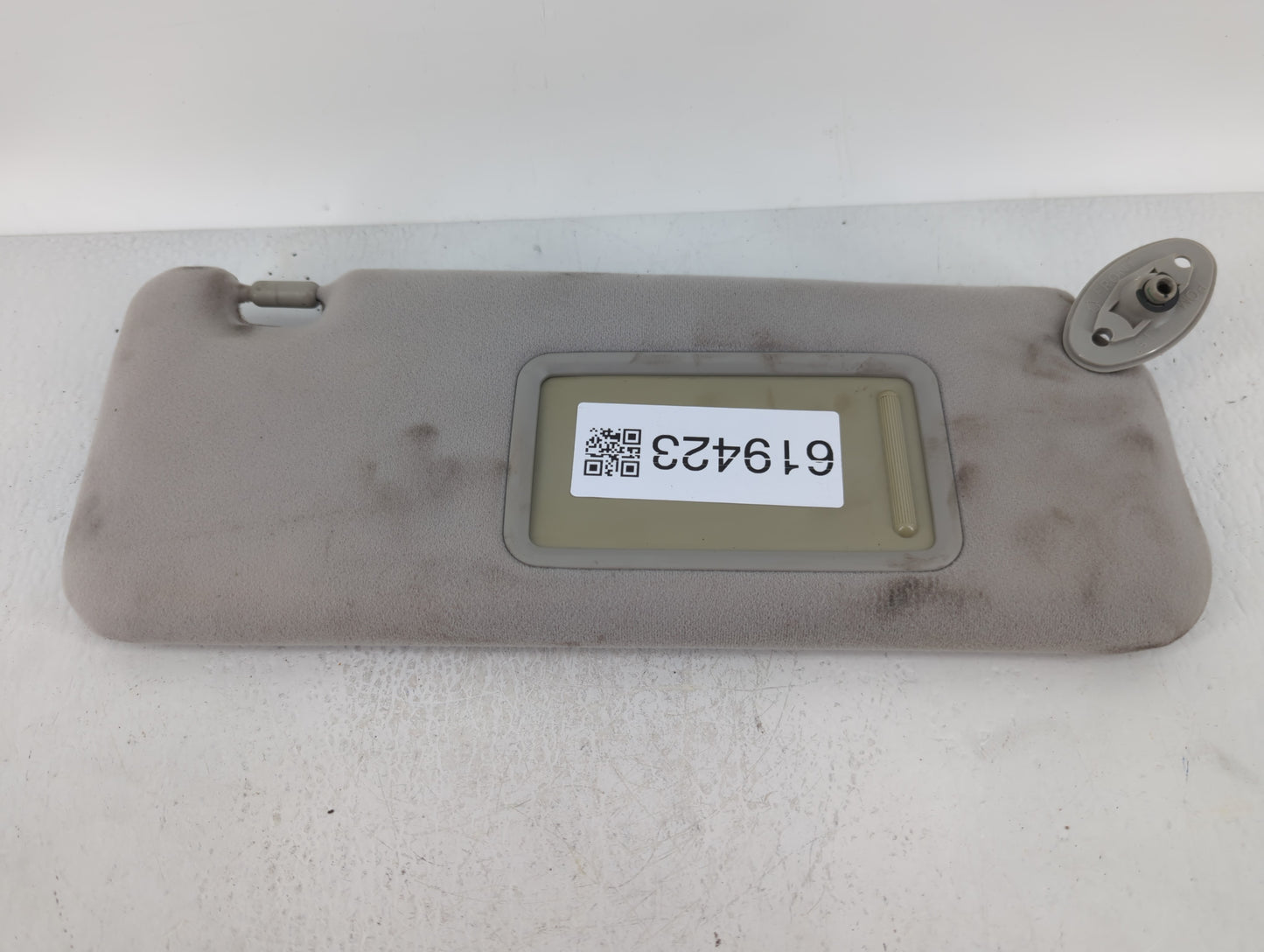 2007 Scion Tc Sun Visor Shade Replacement Passenger Right Mirror Fits OEM Used Auto Parts - Oemusedautoparts1.com