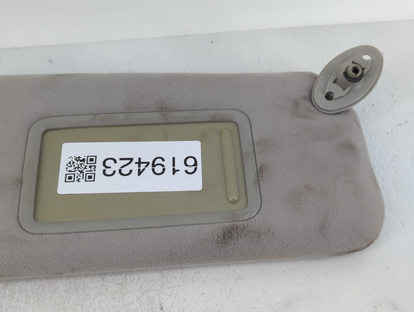 2007 Scion Tc Sun Visor Shade Replacement Passenger Right Mirror Fits OEM Used Auto Parts - Oemusedautoparts1.com