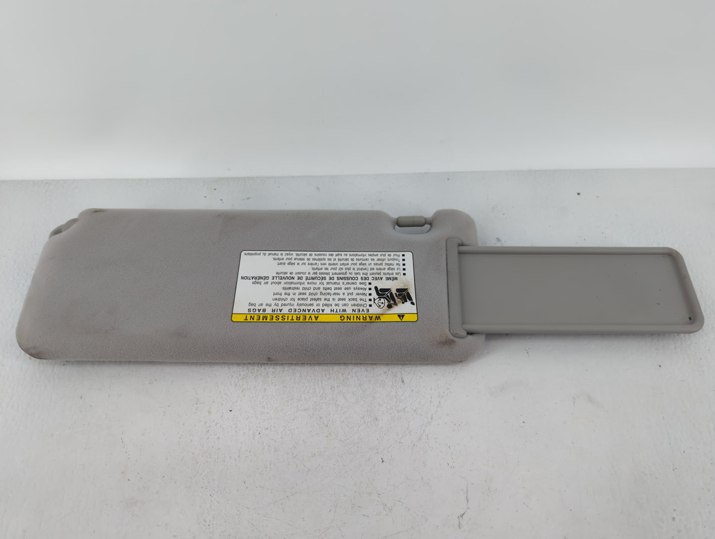 2007 Scion Tc Sun Visor Shade Replacement Passenger Right Mirror Fits OEM Used Auto Parts - Oemusedautoparts1.com