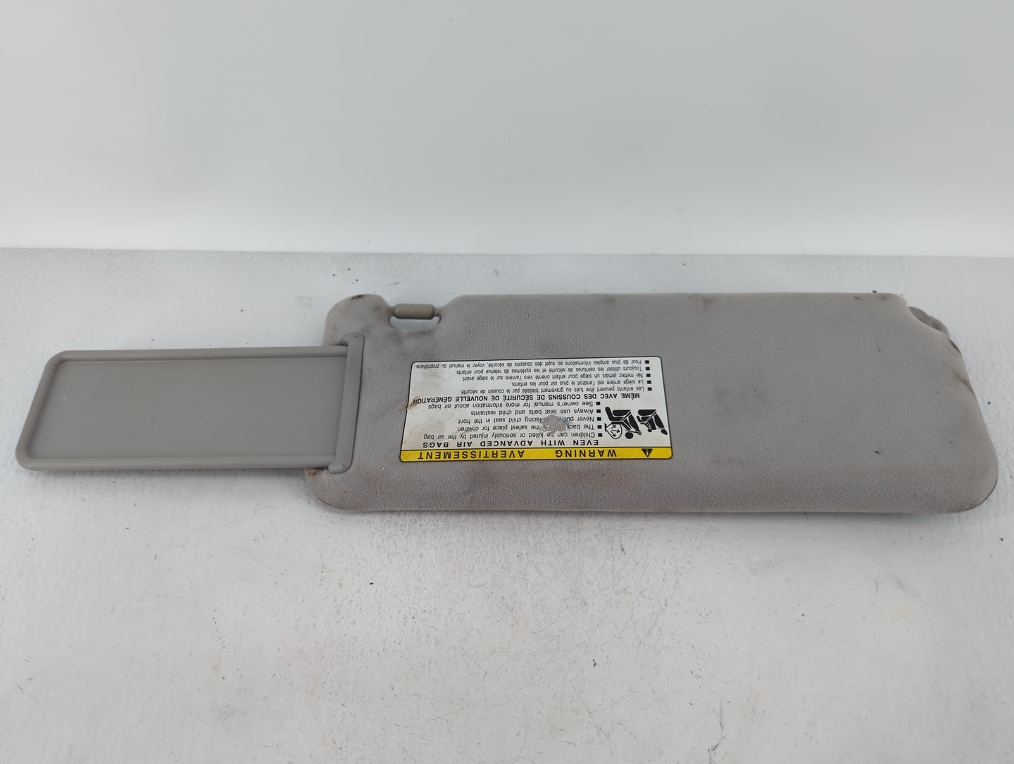 2007 Scion Tc Sun Visor Shade Replacement Driver Left Mirror Fits OEM Used Auto Parts - Oemusedautoparts1.com