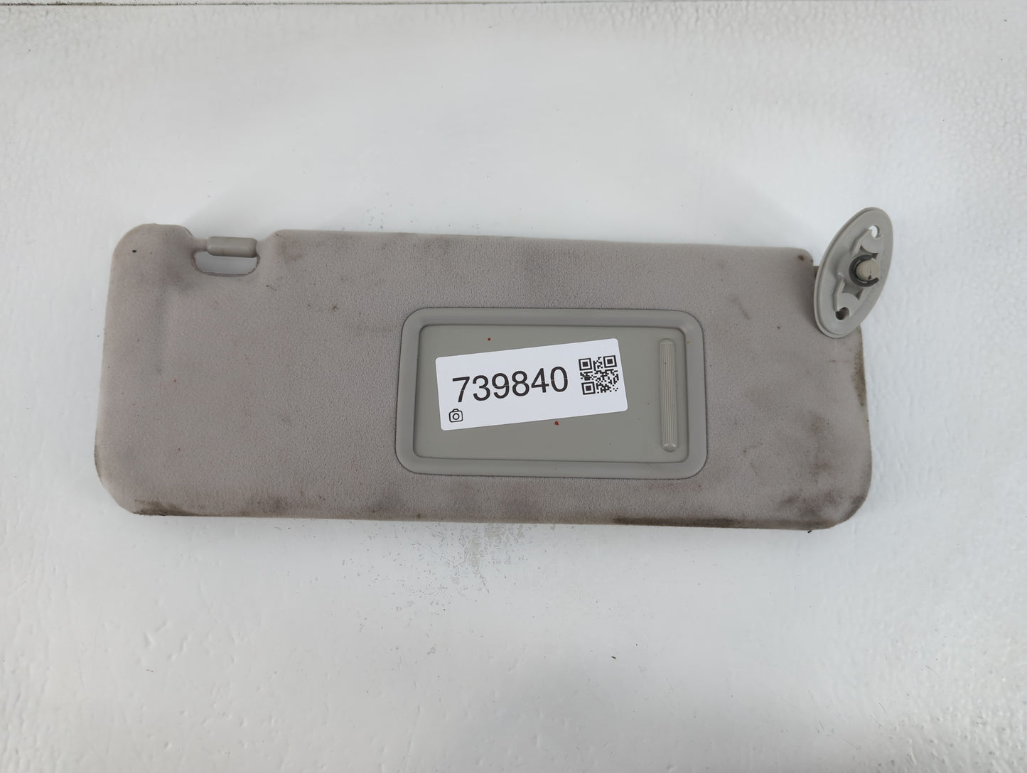 2007 Scion Tc Sun Visor Shade Replacement Passenger Right Mirror Fits OEM Used Auto Parts - Oemusedautoparts1.com