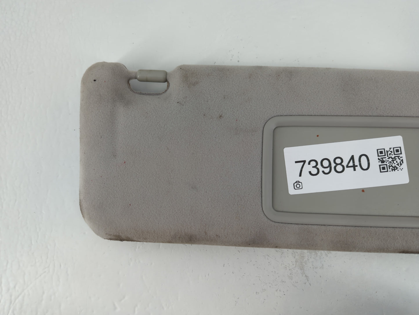 2007 Scion Tc Sun Visor Shade Replacement Passenger Right Mirror Fits OEM Used Auto Parts - Oemusedautoparts1.com