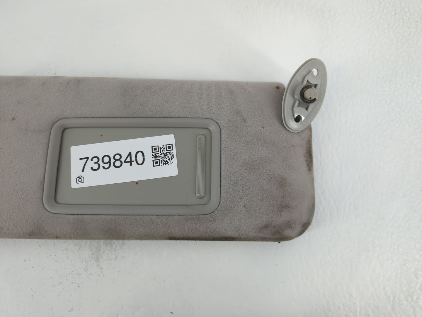 2007 Scion Tc Sun Visor Shade Replacement Passenger Right Mirror Fits OEM Used Auto Parts - Oemusedautoparts1.com