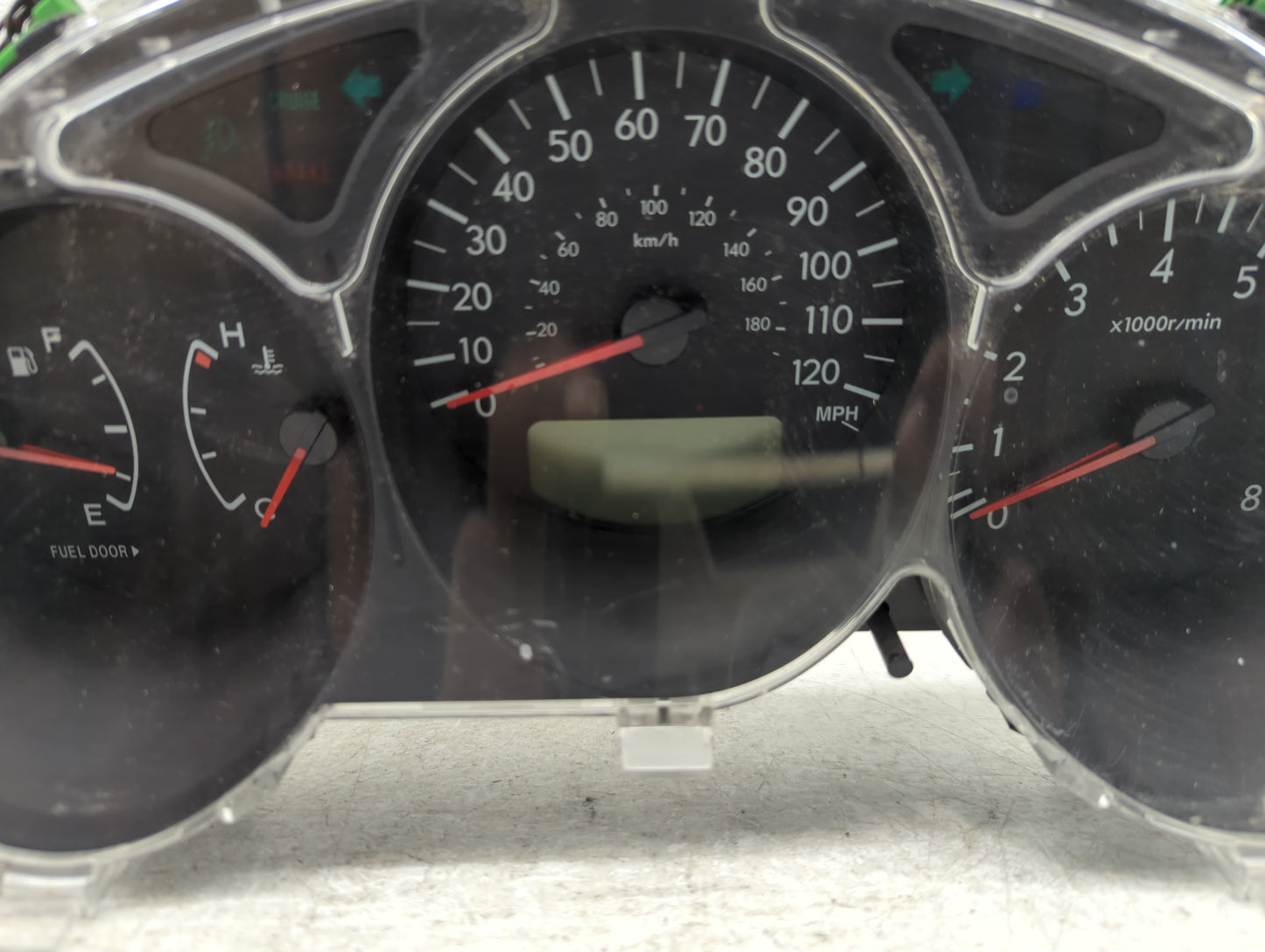 2007 Subaru Forester Instrument Cluster Speedometer Gauges P/N:85014SA070 Fits OEM Used Auto Parts - Oemusedautoparts1.com