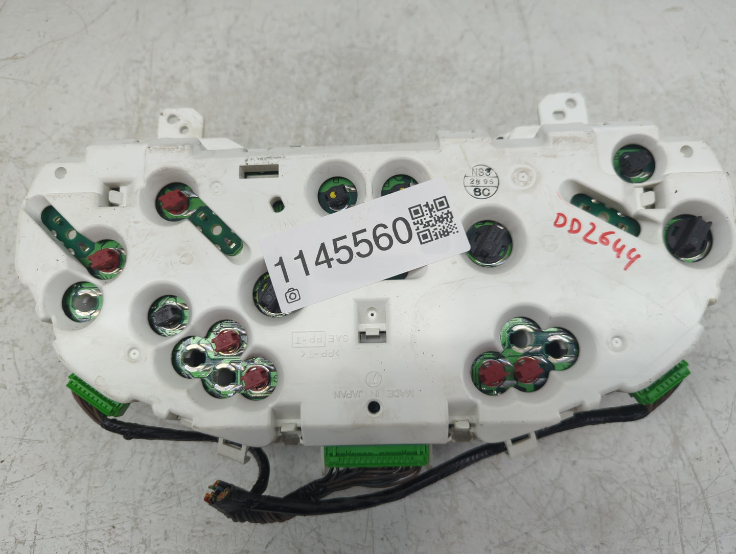 2007 Subaru Forester Instrument Cluster Speedometer Gauges P/N:85014SA070 Fits OEM Used Auto Parts - Oemusedautoparts1.com