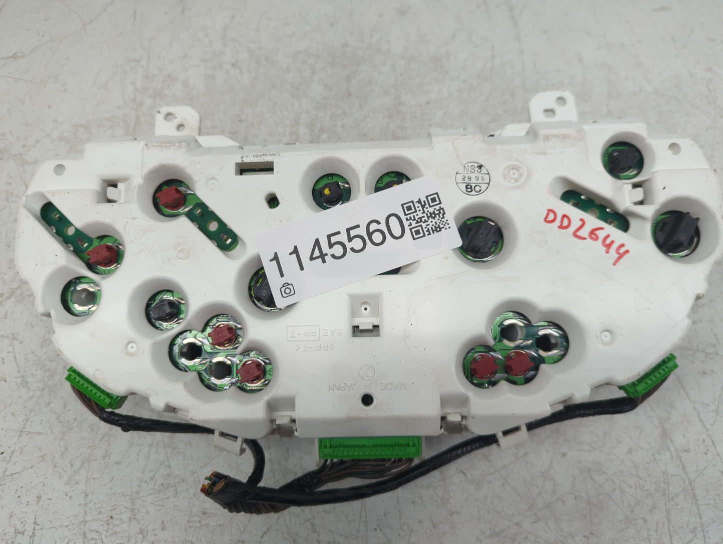 2007 Subaru Forester Instrument Cluster Speedometer Gauges P/N:85014SA070 Fits OEM Used Auto Parts - Oemusedautoparts1.com