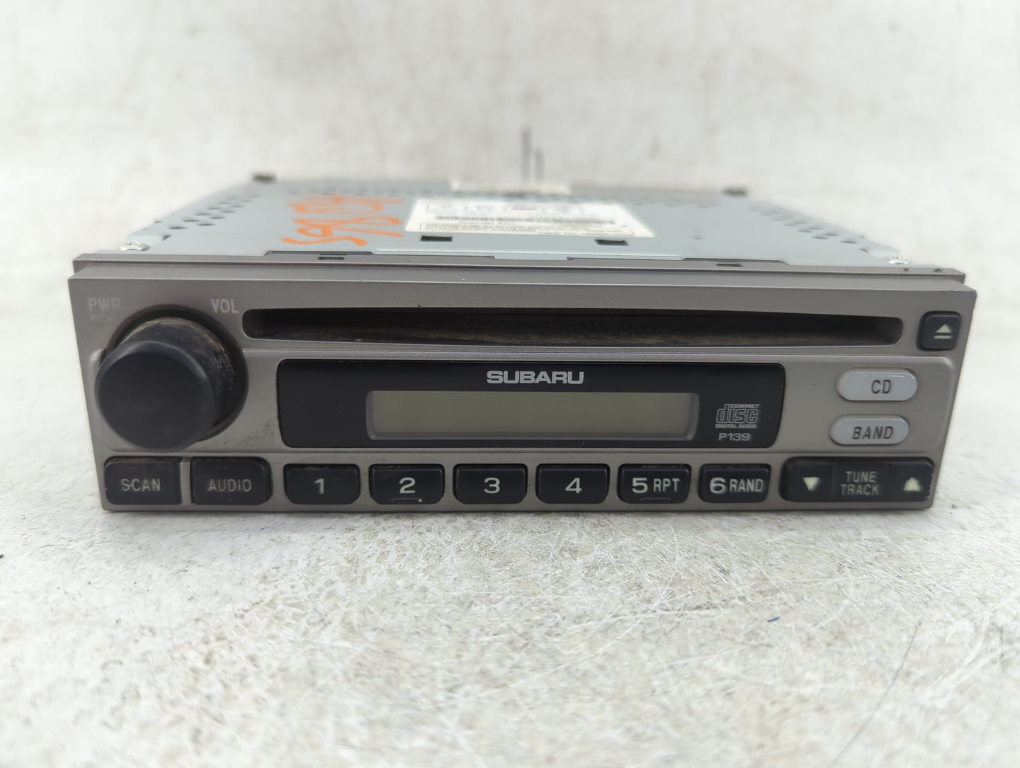 2007 Subaru Forester Radio AM FM Cd Player Receiver Replacement P/N:86201SA360 Fits OEM Used Auto Parts - Oemusedautoparts1.