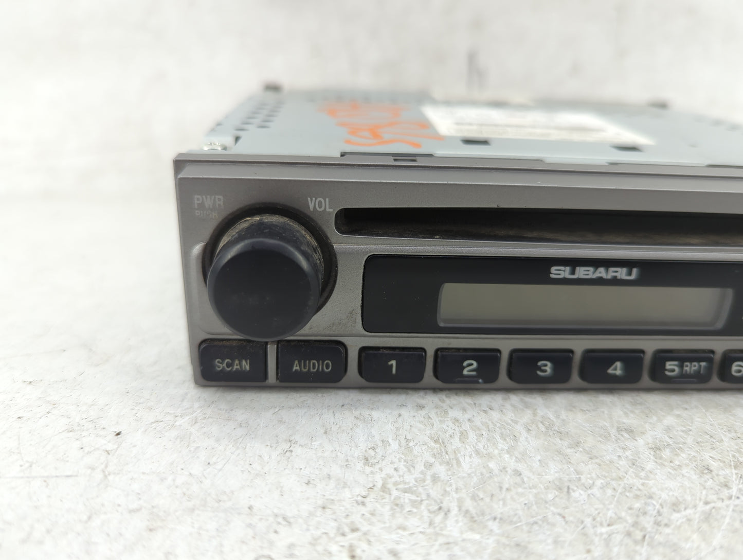2007 Subaru Forester Radio AM FM Cd Player Receiver Replacement P/N:86201SA360 Fits OEM Used Auto Parts - Oemusedautoparts1.